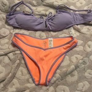 Two piece bathing suit